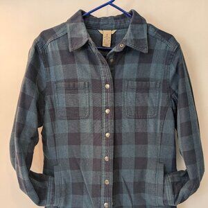 Duluth Trading Co Insulated Shirt Jacket - Womens M